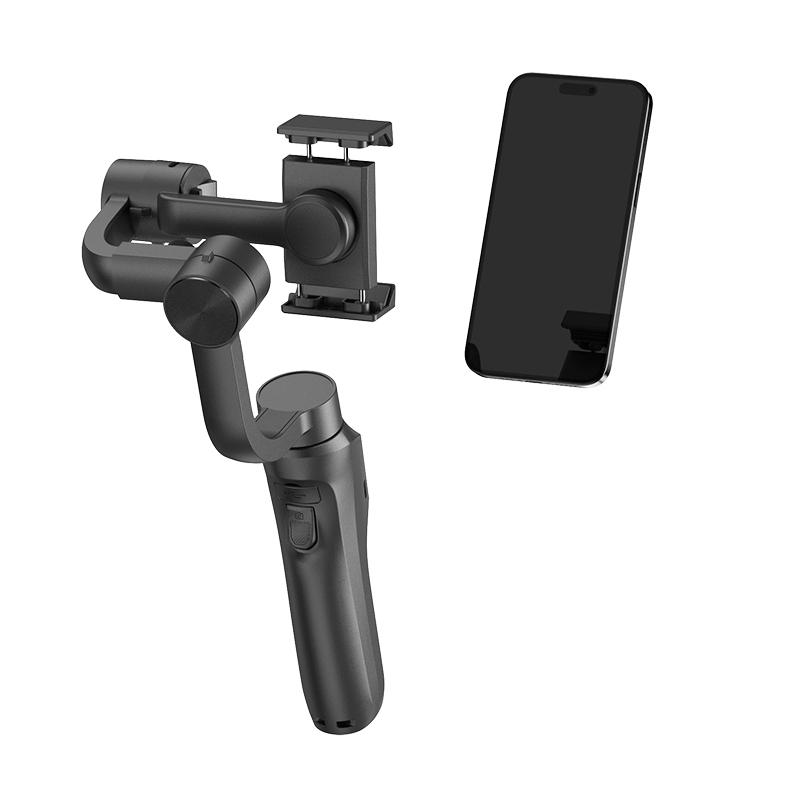 F10pro Max Gimbal Stabilizer For Smartphone, 360°Rotation, 360°Face Tracking, 3-Axis Phone Gimbal With AI Tracking Sensor Magnetic Fill Light, Gimbal Stabilizer For iPhone & Android