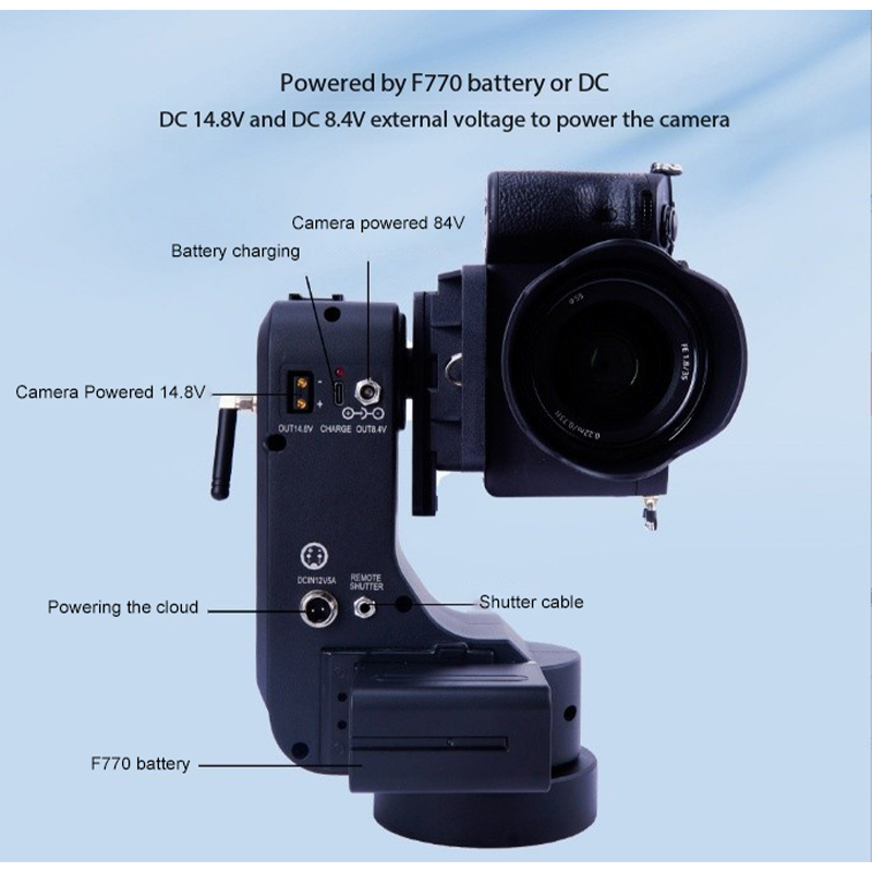 Remote Camera Pan Tilt PT-5000