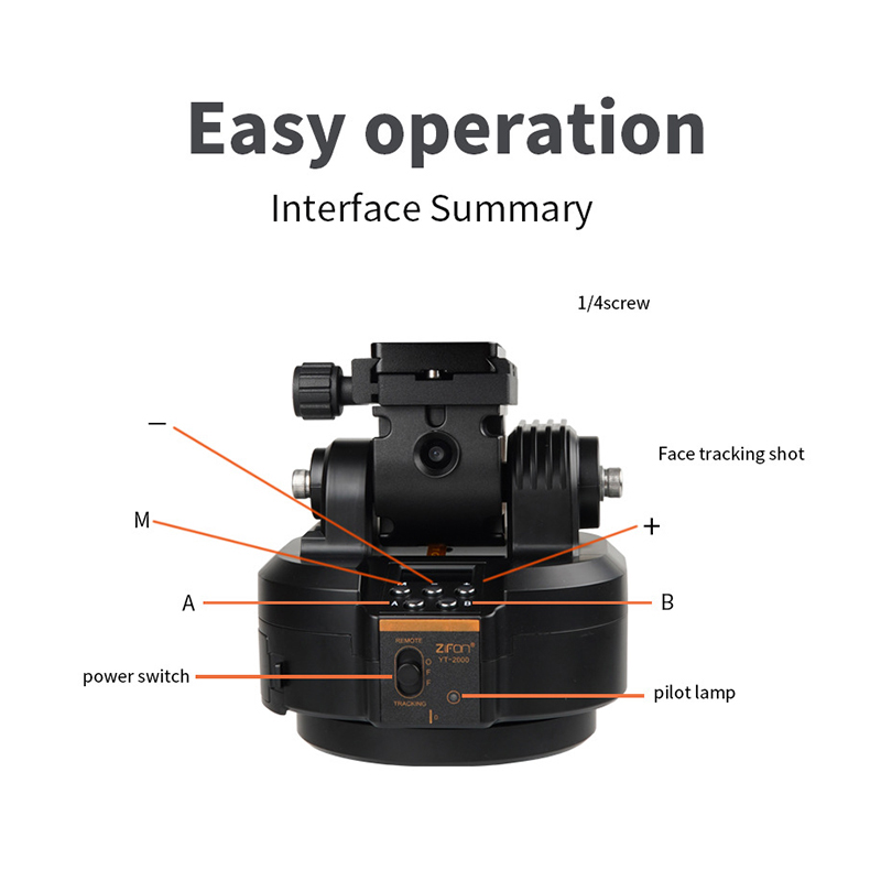 Remote Camera Pan Tilt YT-2000  (AI tracking)